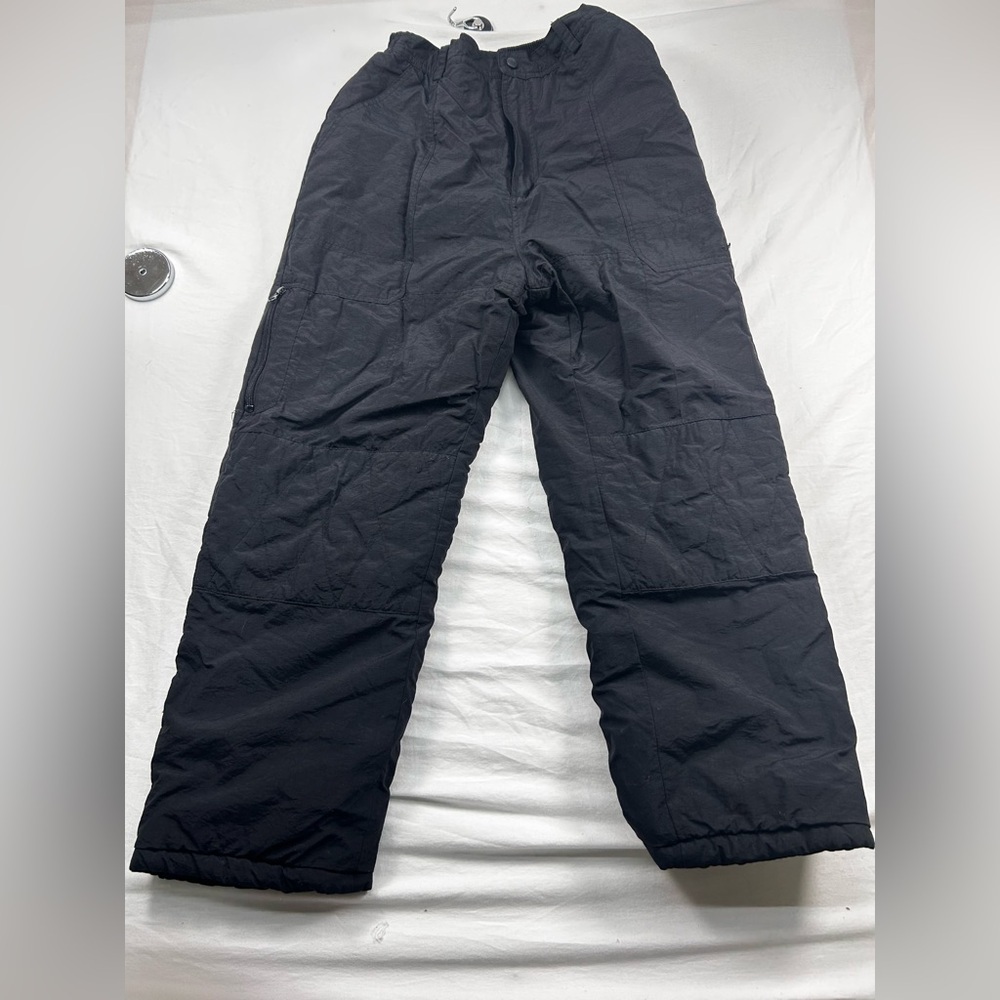 Climate Control Vintage Black Snow/Ski Pants Size L 14-16 great condition - Picture 1 of 16
